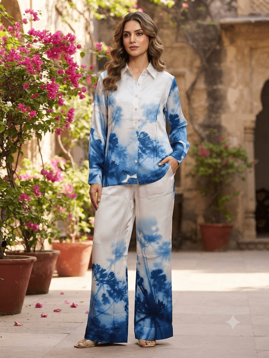 Pure Crape Co-Ord Set