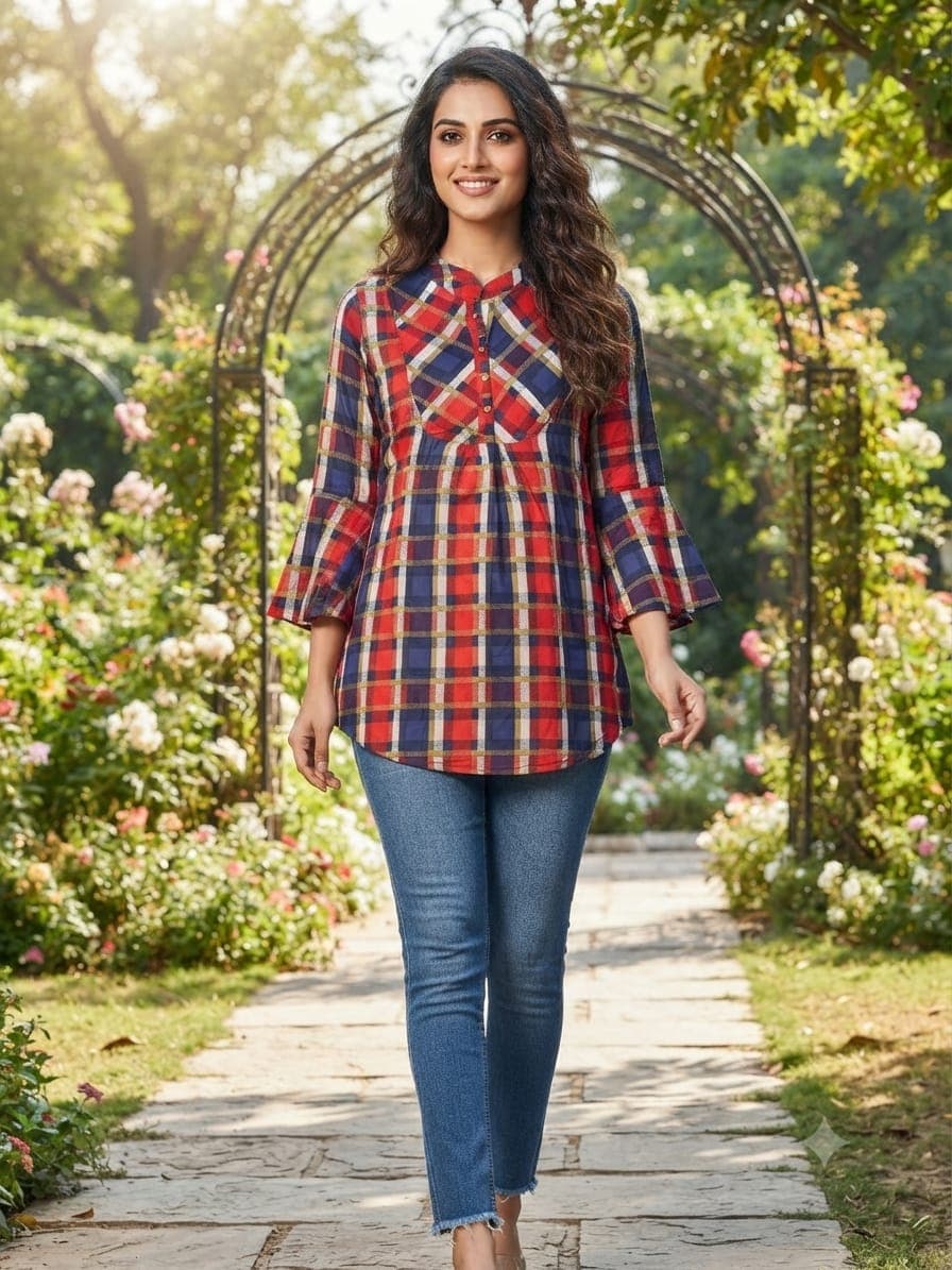 Rayon Short Kurti